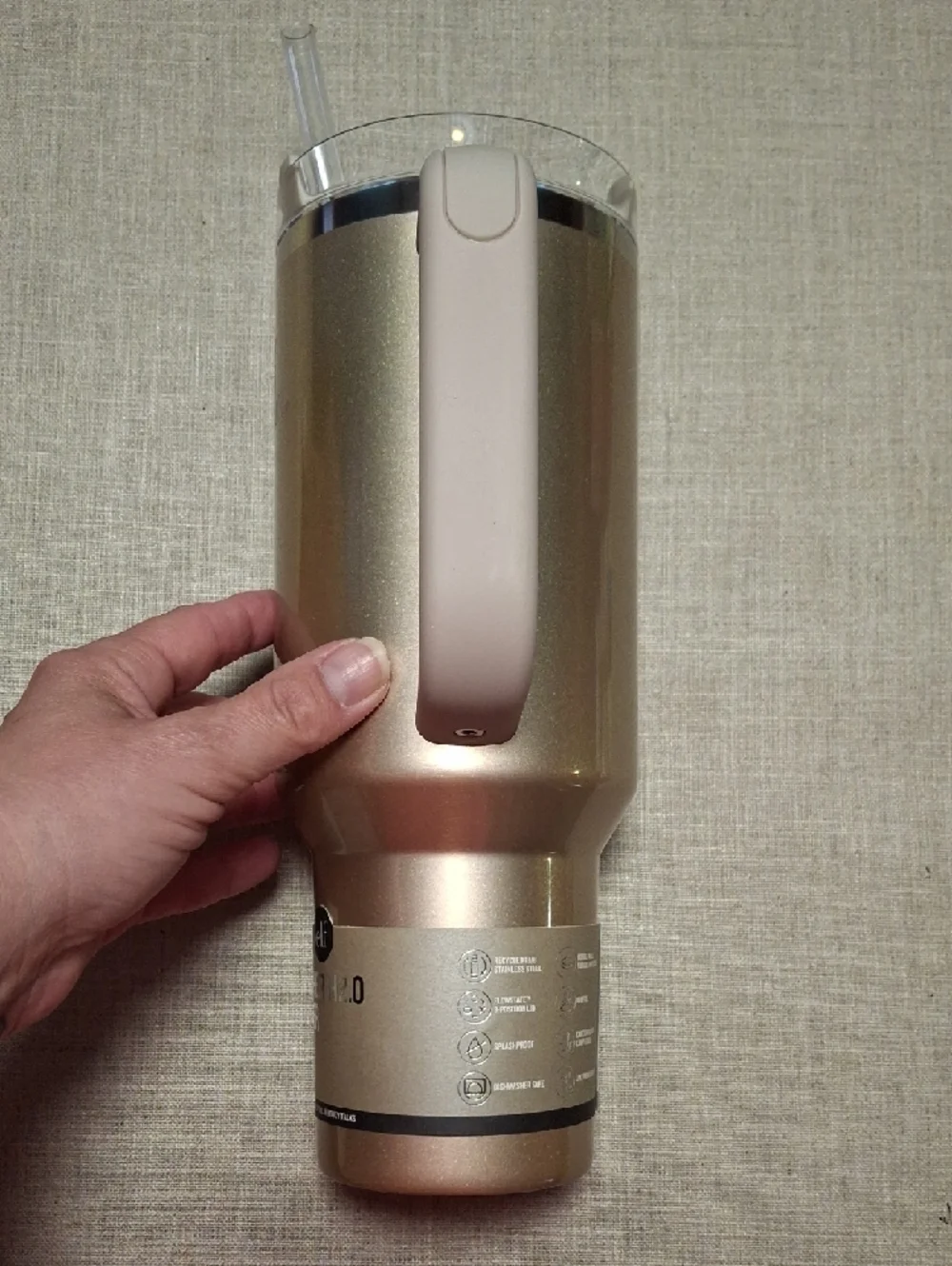New Stanley Quencher Tumbler Elf 40oz - Picture 2 of 5